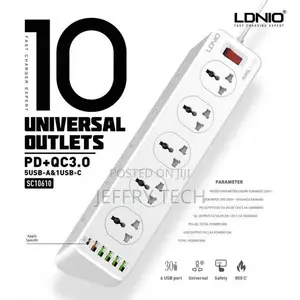 Ldnio Pd/5usb/10 Sockets Extension