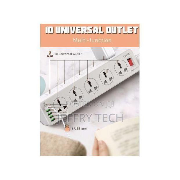 Ldnio Pd/5usb/10 Sockets Extension - thumbnail 2