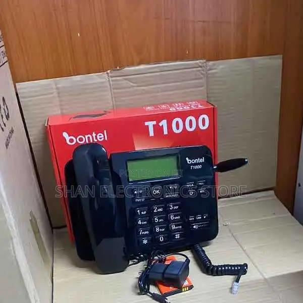FWP 6588 GSM Phone – Desktop Sim Card Phone T1000 Wireless Landline