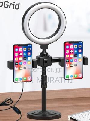 3 Coloured Tripod Stand Ringlight - main view