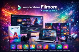 Wondershare Filmora 15 2026 + Effects Pack — Install Activation - thumbnail 2