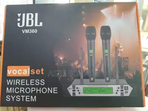 JBL Vm360 Vocalset Wireless Microphone System.