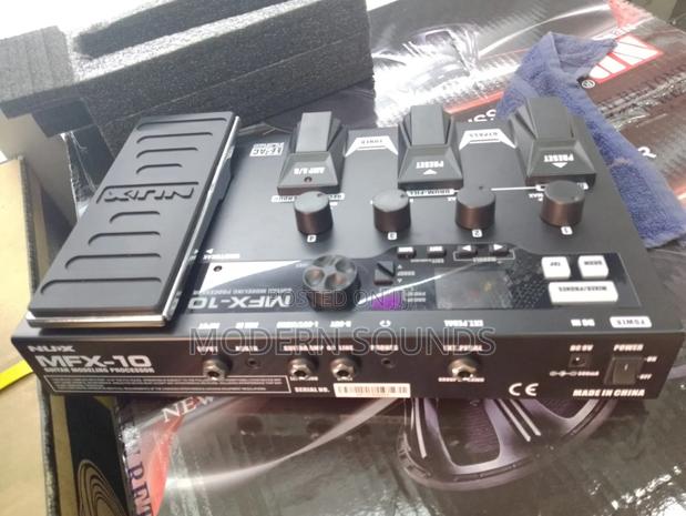 Nux MFX-10 Multi-Effects Processor for Guitar. - main view