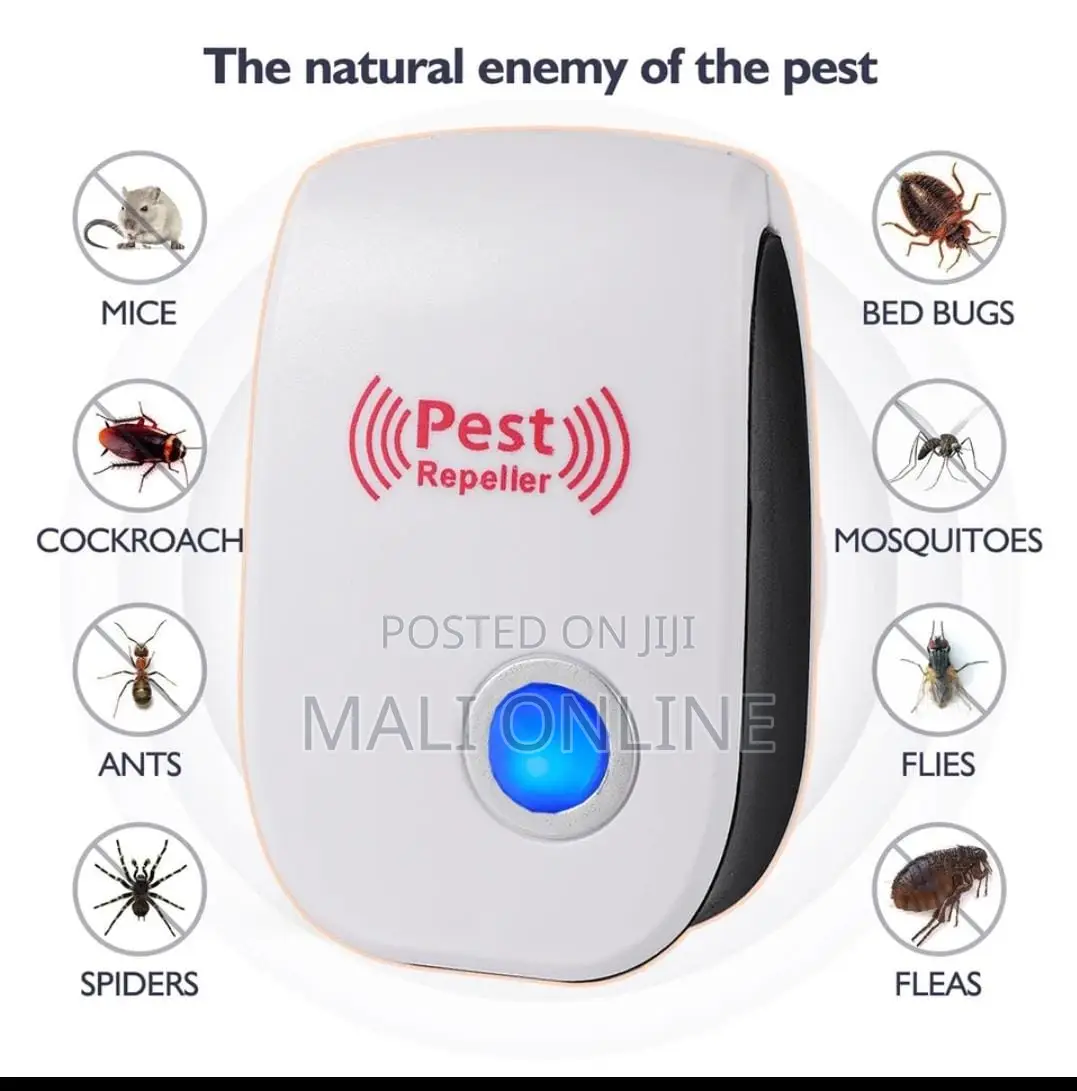 Ultrasonic Pest Repellent Plug-in – Electronic Insect Rodent Repelle