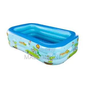 Portable Inflatable Family Swimming Pool 305×180×60cm Heavy-Duty