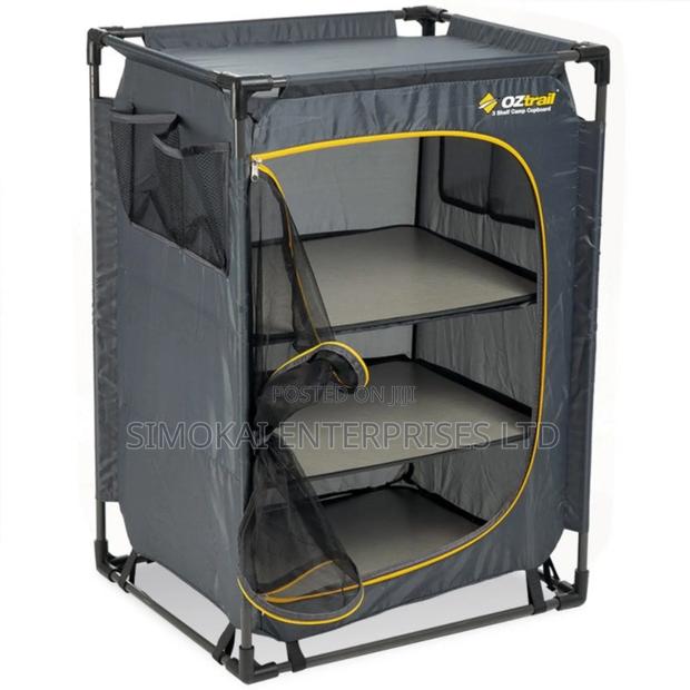 Camping Oztrail Folding 3 Shelf Cupboard - main view