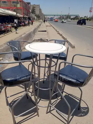 Set of 4 Hotel Restaurant Bar Seats and a Table