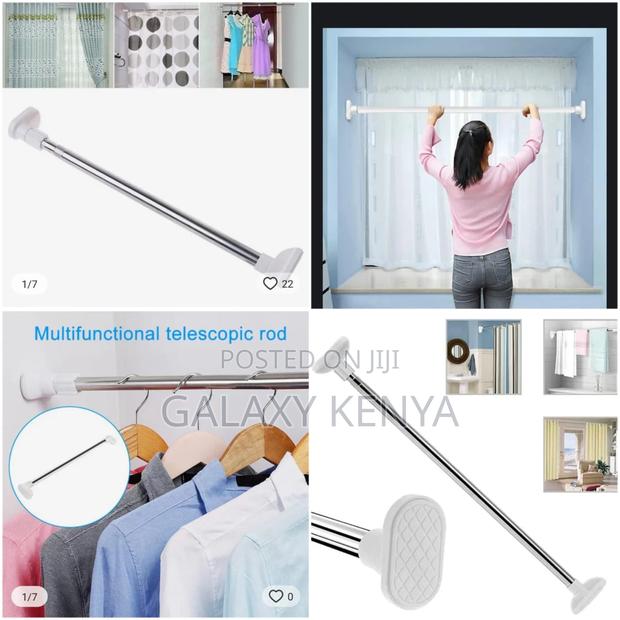 Multipurpose Extendable Telescopic Rod (70-120 Cm) - thumbnail 4