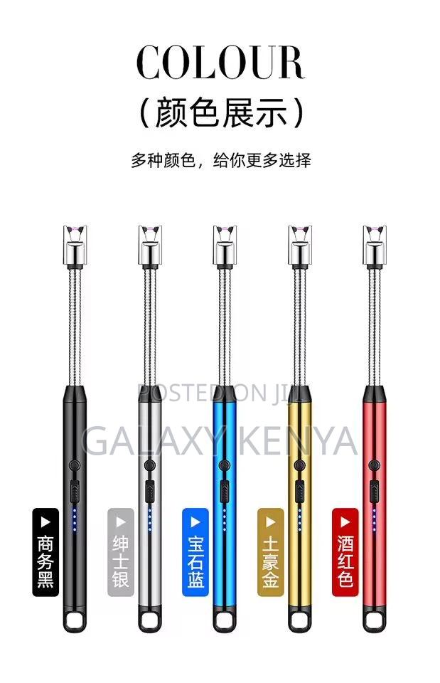 Windproof Lighter Arc Pulse Ignition Guns Usb Rechargeable - thumbnail 2