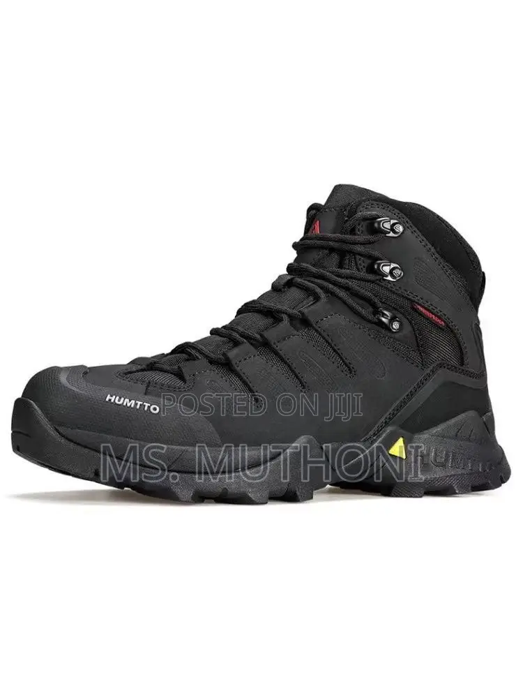 Original Black Humtto Brand Hiking Boots Size 38-46