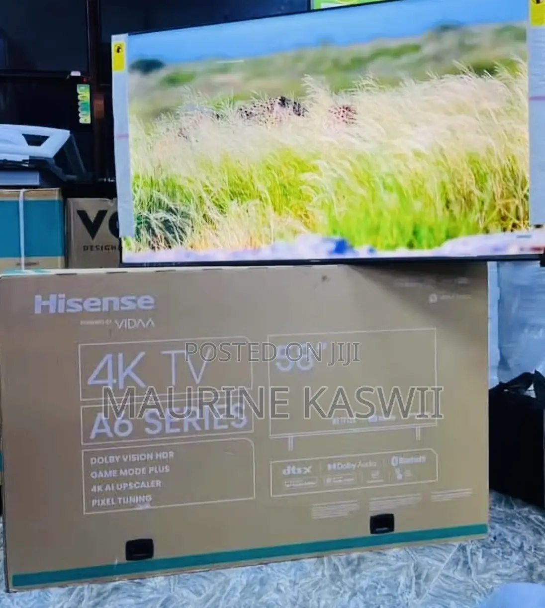 Hisense 58”A6 Smart Frameless -2025