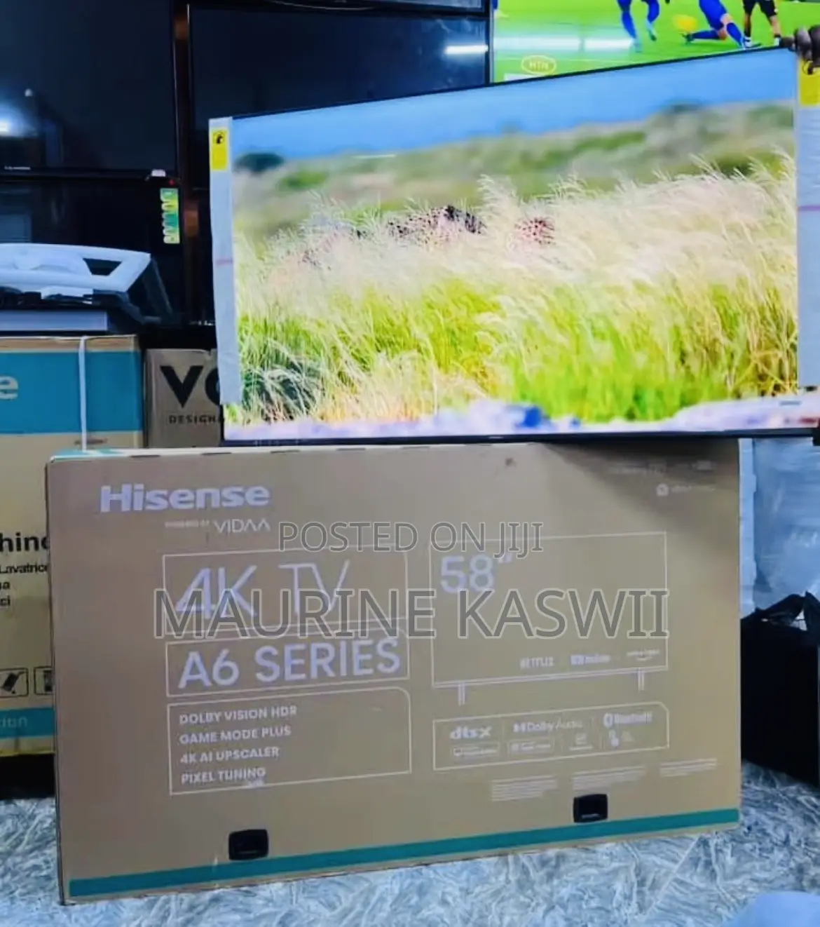 Hisense 58”A6 Smart Frameless -2025