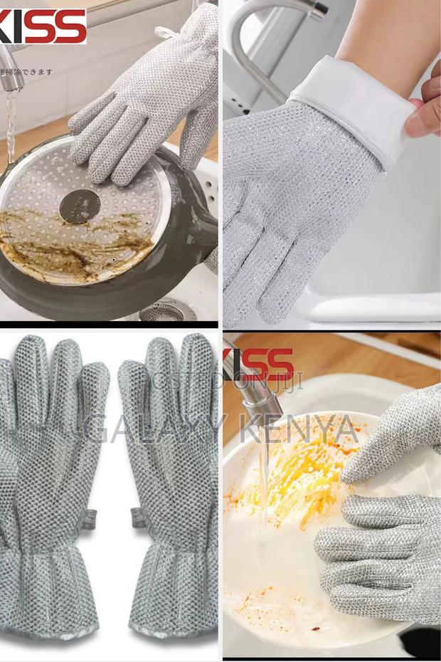 Heavy Duty Magic Steel Wire Cleaning Gloves - main view