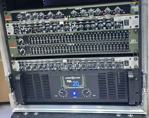Mini Sound System Crest Audio Ca12 - DBX 231 Equilizer - Crossover Kit