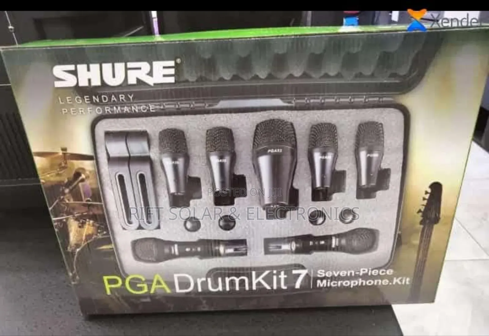 Shure Legendary Performance Pga Drum Set 7 Pieces Microphone's