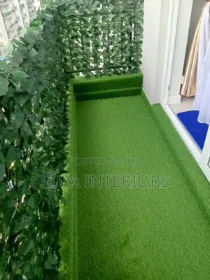 Balcony Garden Artificial Green Turf Carpet With Fake Grass