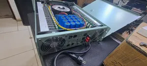 Powerful Morgan Sound 39.2 Class H Power Amplifier 2 Channels