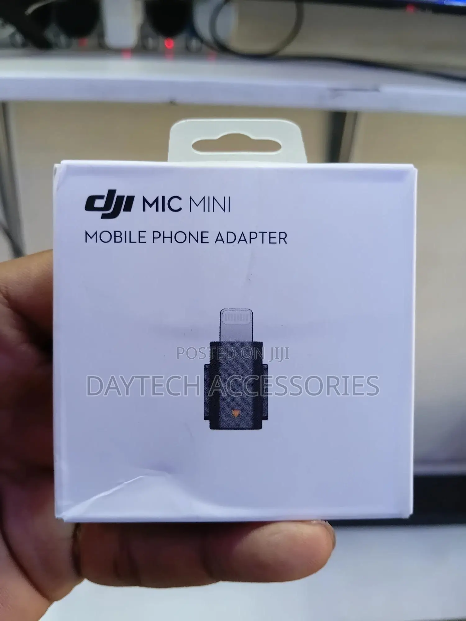 This Is a Dji Mic Mini Mobile Phone Adapter (Lightning)