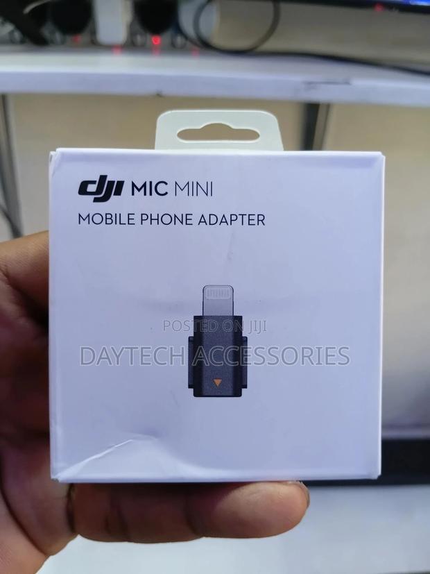 This Is a Dji Mic Mini Mobile Phone Adapter (Lightning)