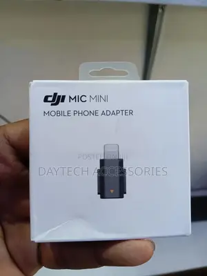 Original Dji Mic Mini Mobile Phone Adapter for iPhone 14 13 12 11.