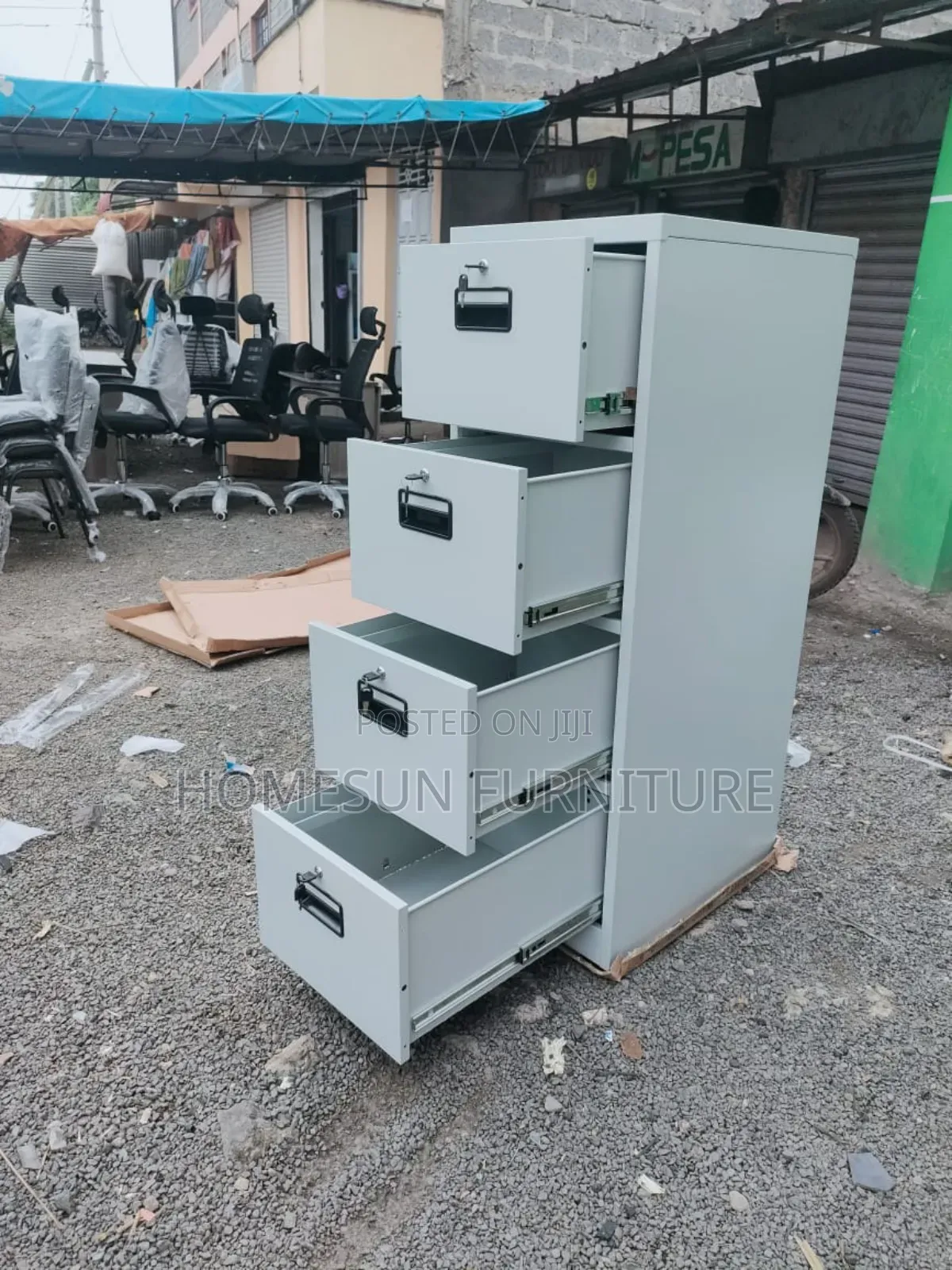 4 Drawers File Cabinet