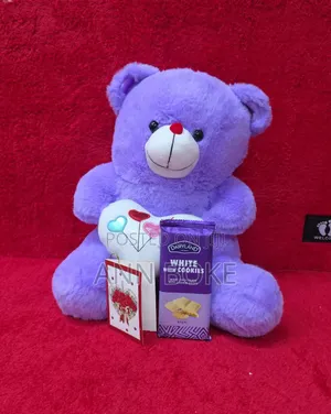 Hot Valentines Lady Gift Set * Teddy Bear Chocolate Card