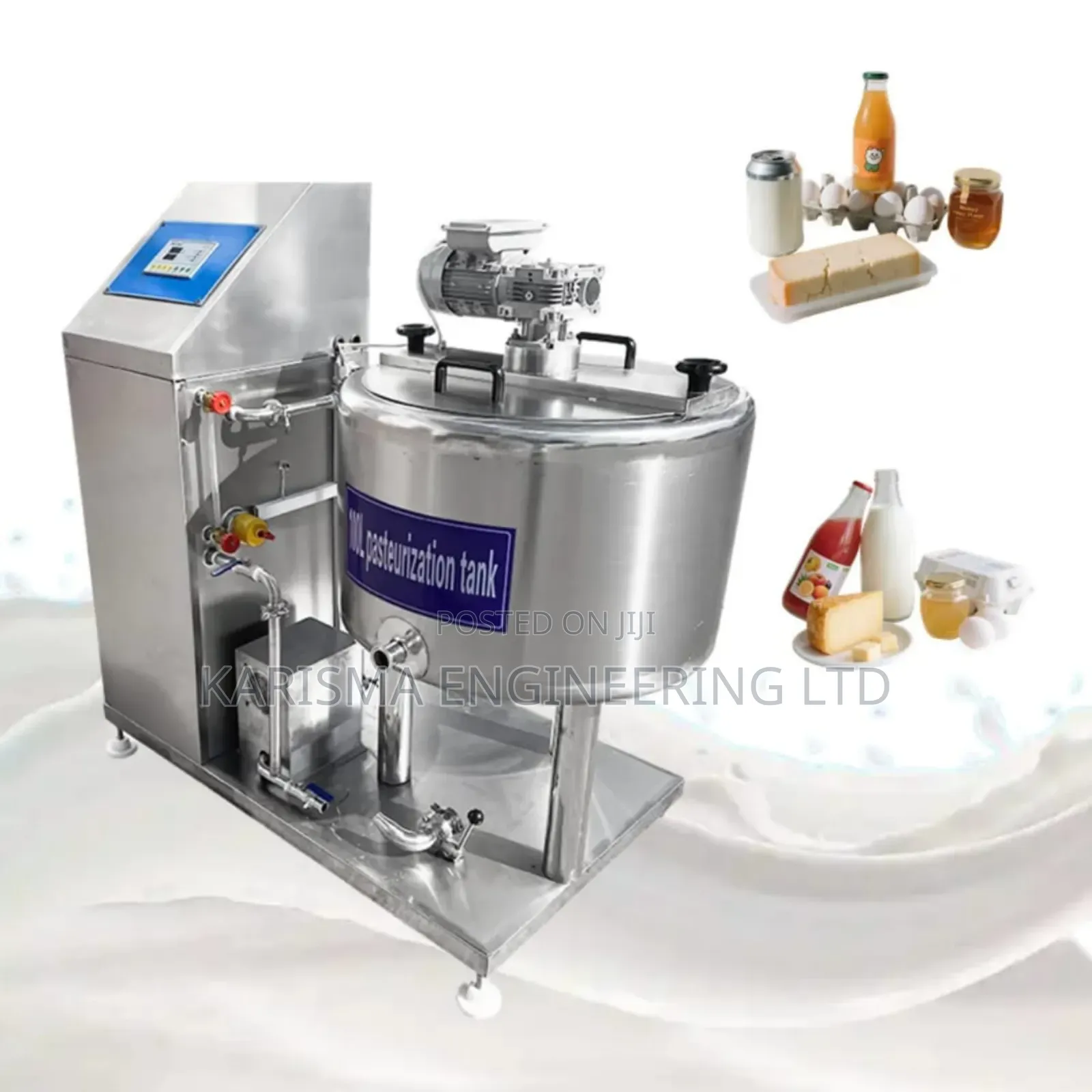 Stainless Steel Batch Pasteurization Tank
