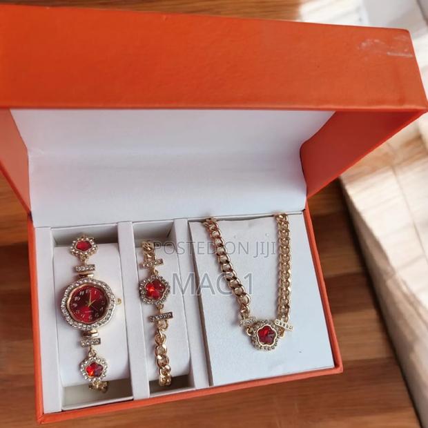 Elegant Red Crystal 3 in 1 - thumbnail 2