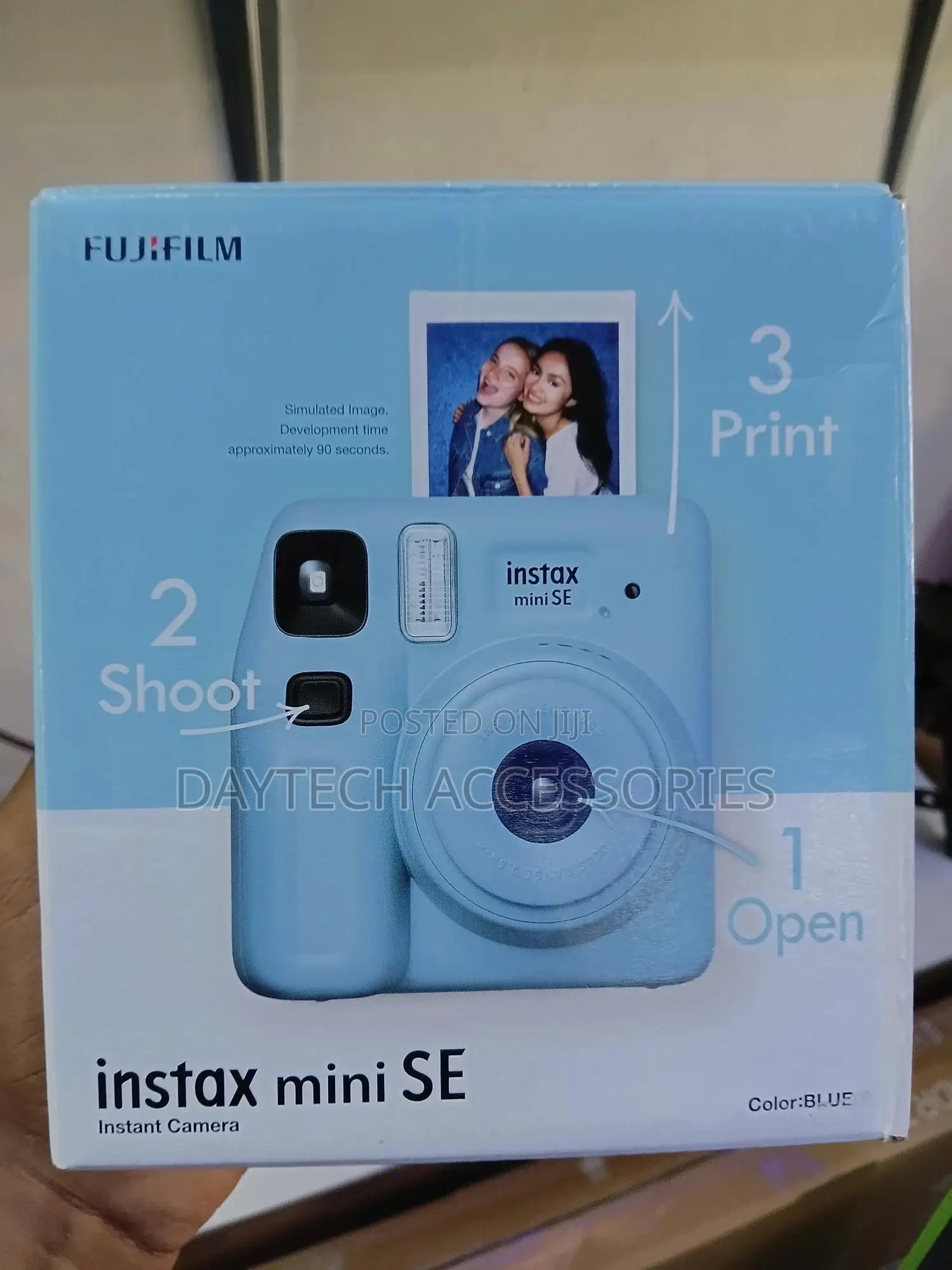 Fujifilm Instax Mini Se Instant Camera - Blue