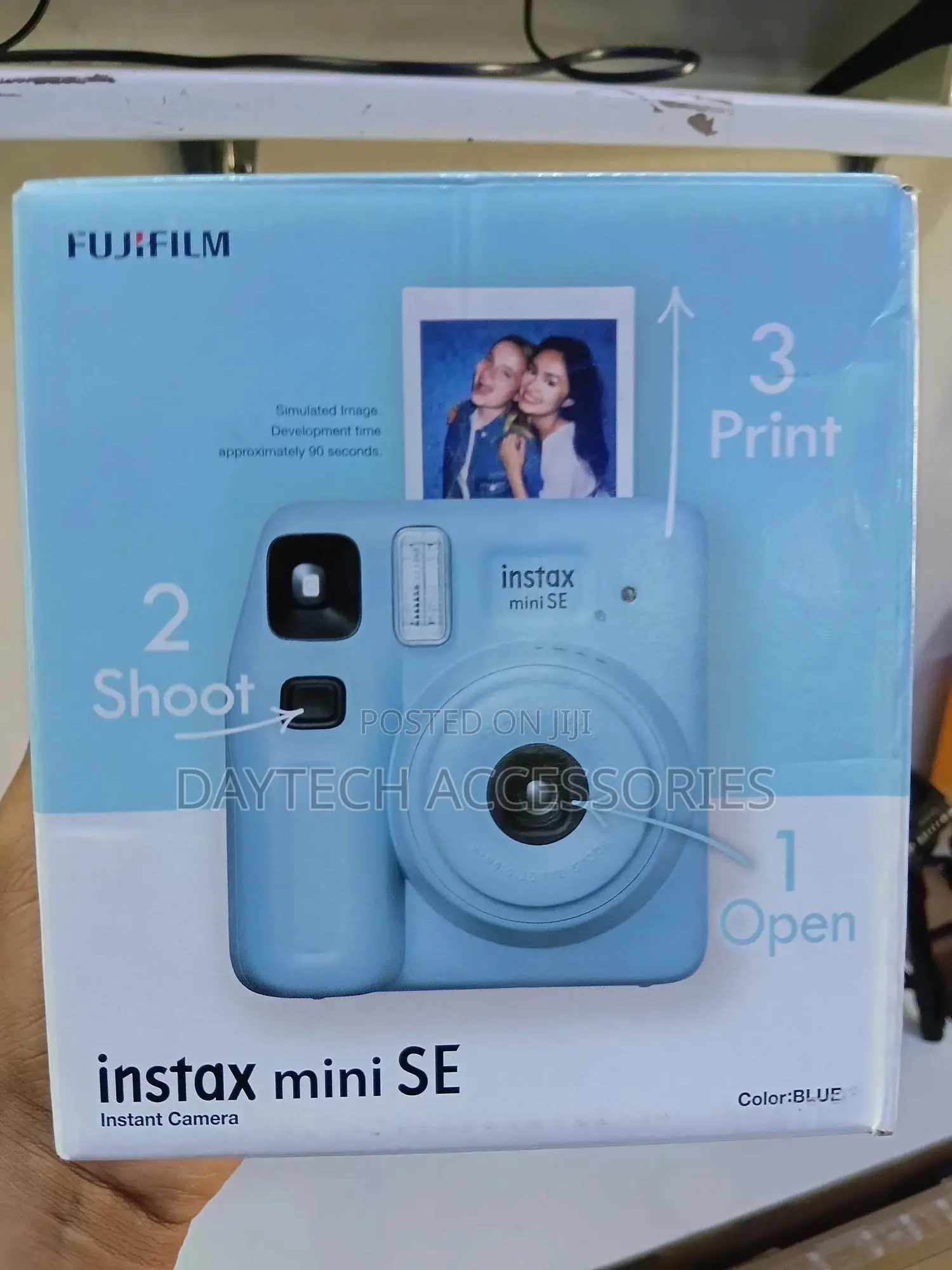 Fujifilm Instax Mini Se Instant Camera - Blue