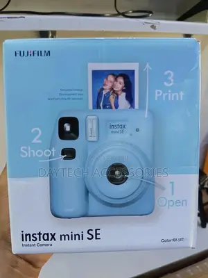 Fujifilm Instax Mini Se Instant Camera - Blue