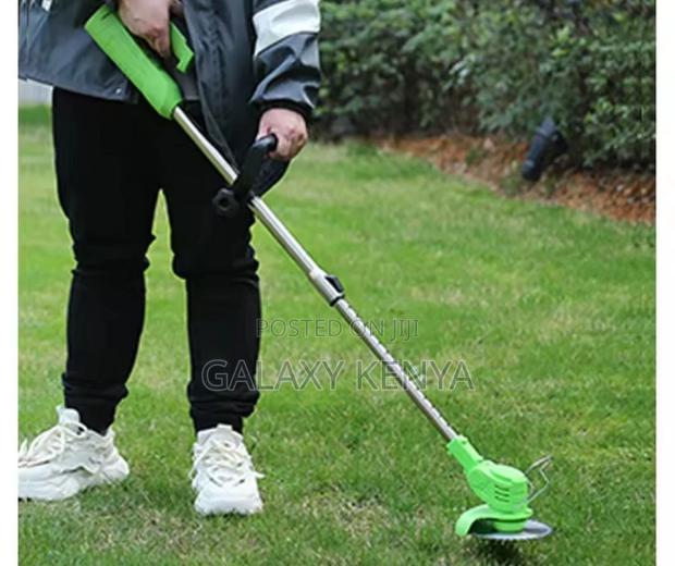 Cordless Electric Lawn Mower Foldable Adjustable Trimmer