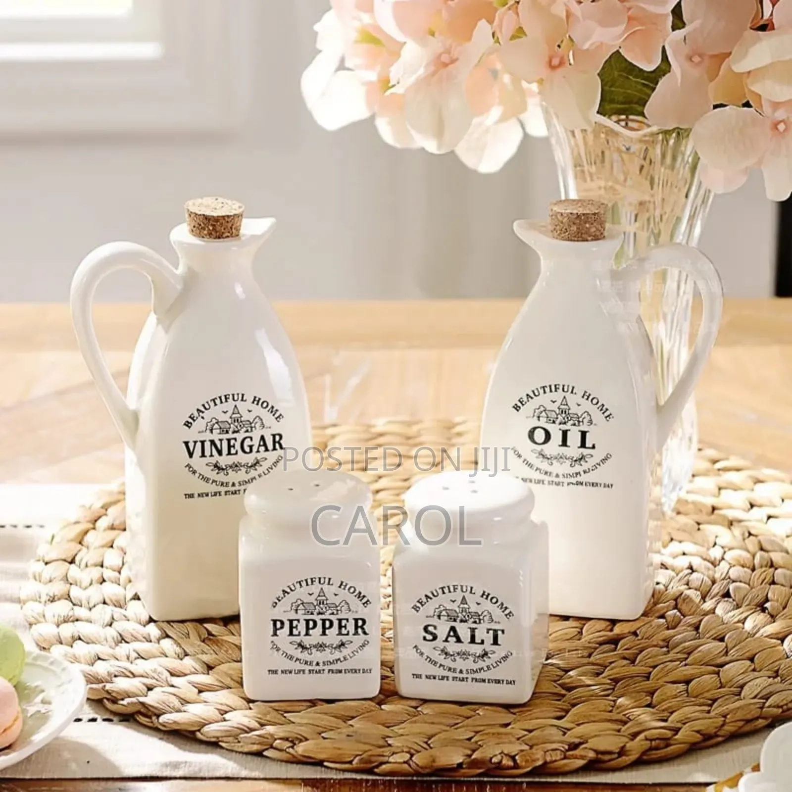 4in1 Cruet Jar Set Available