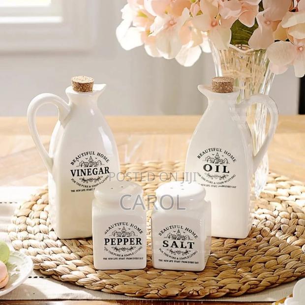 4in1 Cruet Jar Set Available - main view