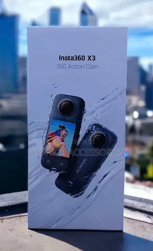 Insta360 X3 – Waterproof 360 Action Camera With 1/2′′ 48mp Sensors