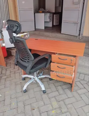 Headrest Chair And Study Desk