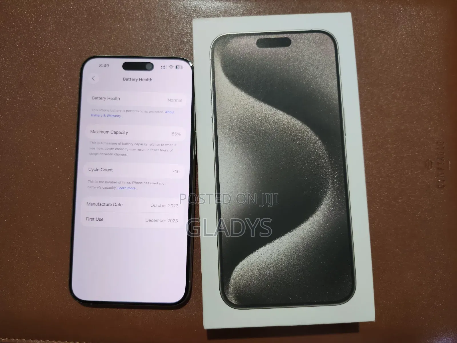 Apple iPhone 15 Pro Max 256 GB Silver