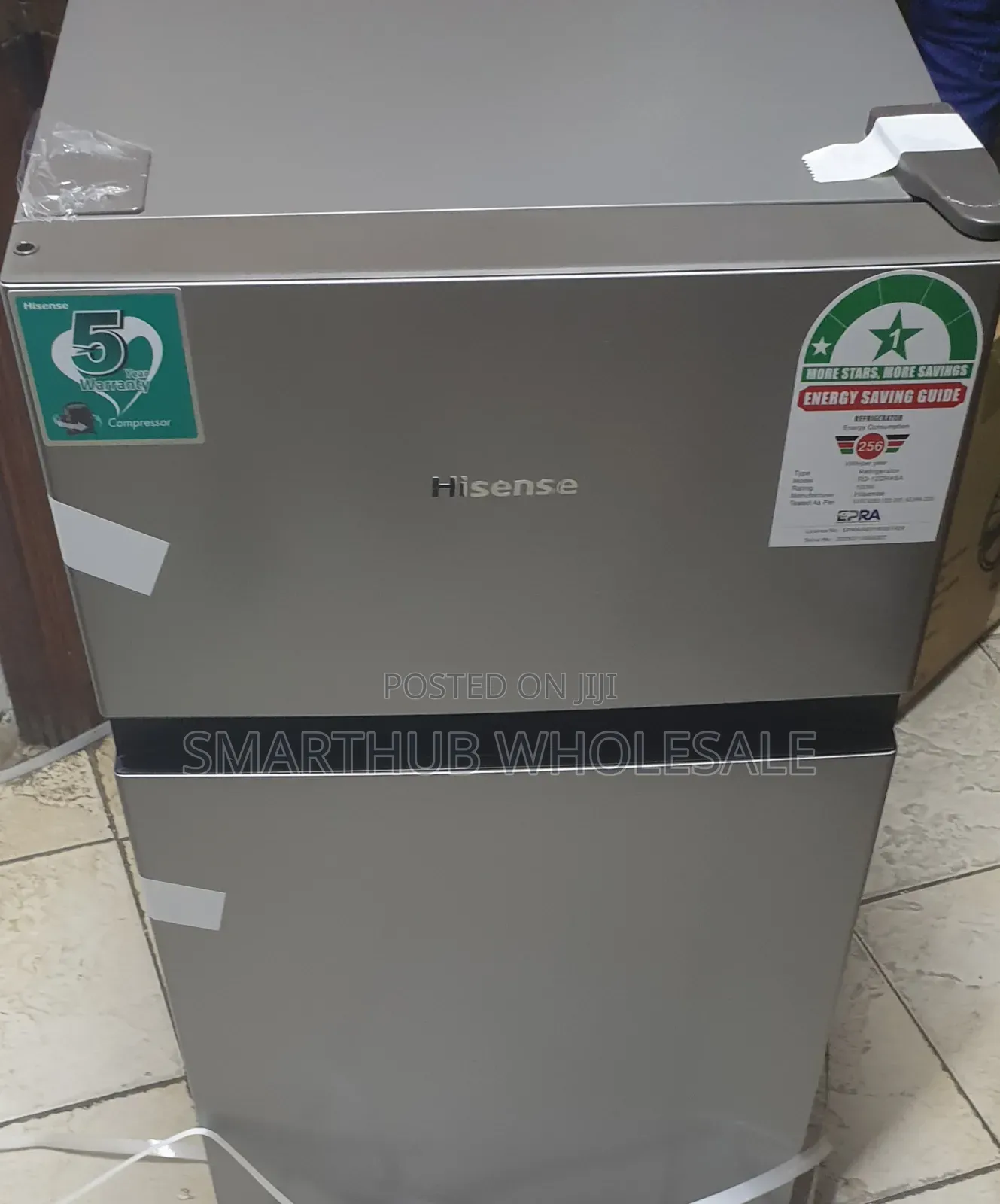Hisense- 91 Liters Ref091dr Double Door Fridge