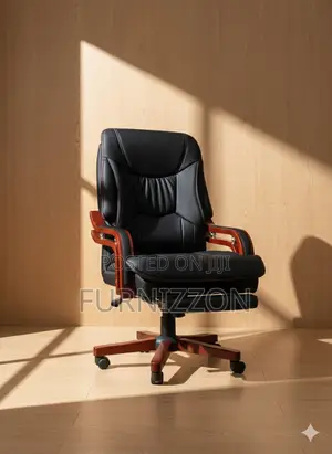 Executive High Back PVC Adjustable Office Chair