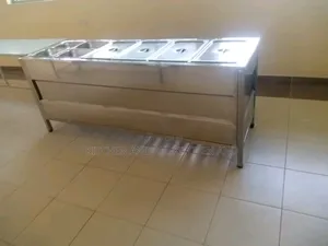 Stainless Steel Food Warmer Display