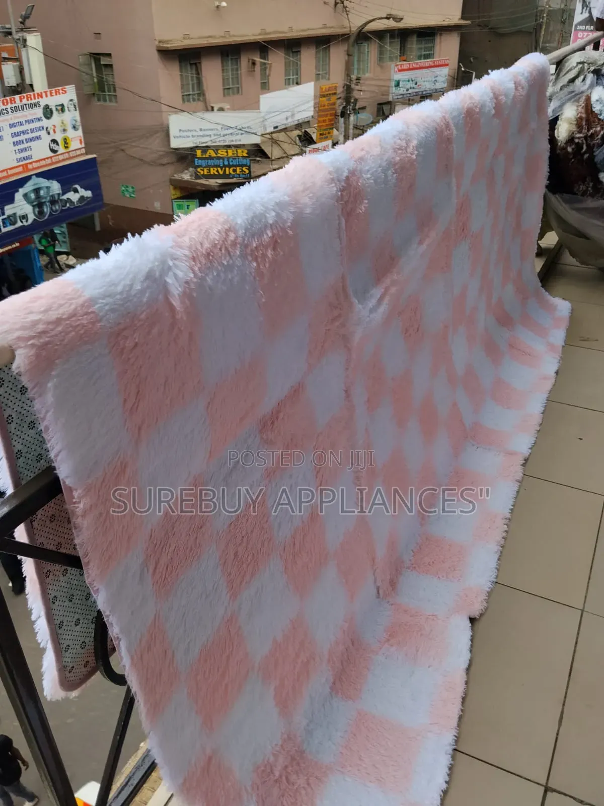 Fluffy,Extra Large 7×10ft Fluffy Patch Carpet