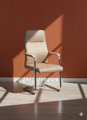 Comfortable PVC Executive Sled Base Side Chair