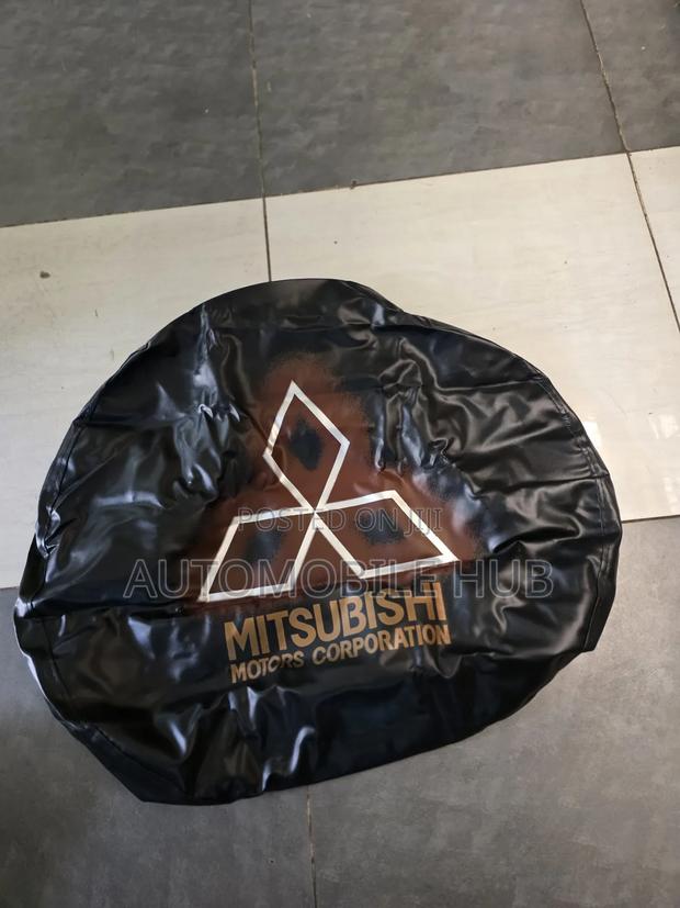 Title: Mitsubishi 16′′ Spare Wheel Cover – Durable 4x4 Tire Protector - thumbnail 2
