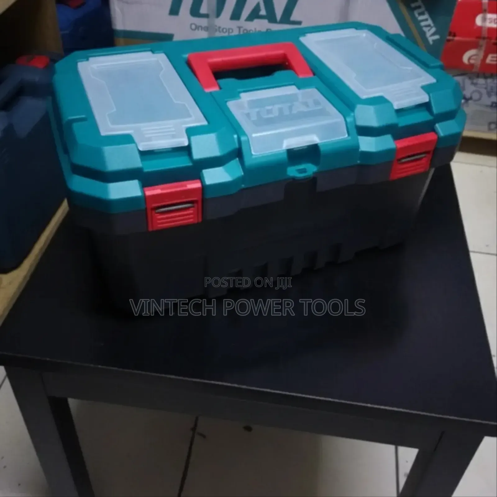 Total Empty Tool Box 20 "/ Empty Plastic Tool Box 20"