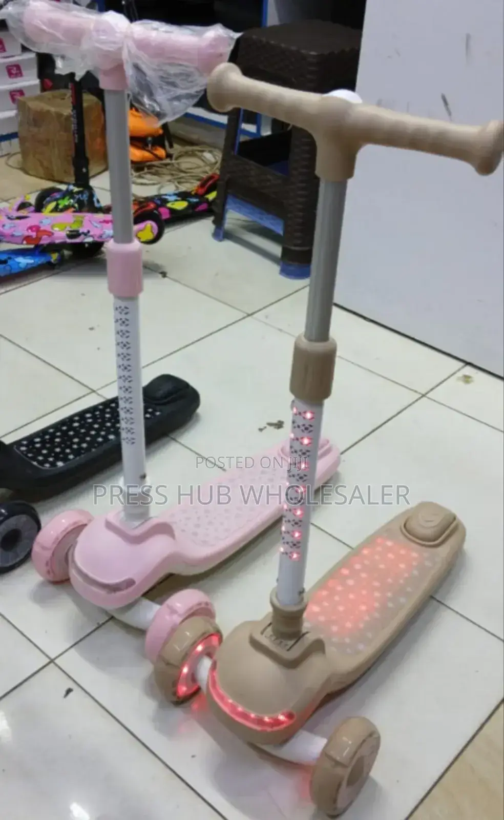 3-Wheel Kick Scooter