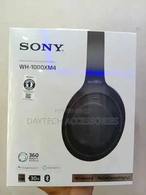 Sony Wh1000xm4 Wireless Noise Canceling Headphones - Black