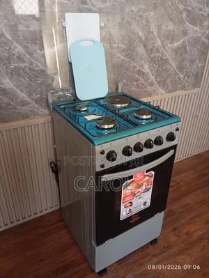 Eurochef Free Standing 3 Gas Burner +1 Electric Cooker.