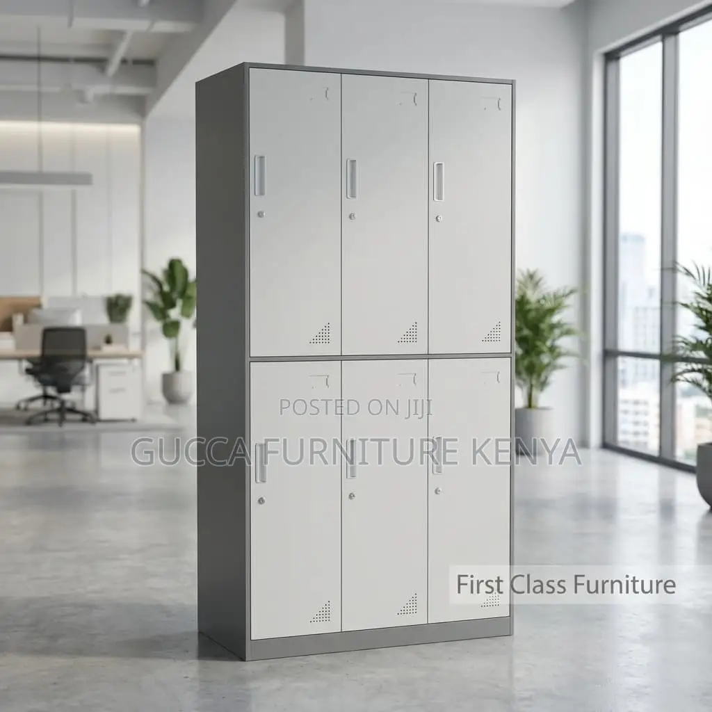 9-locker Metallic Home Office Storage Cabinet