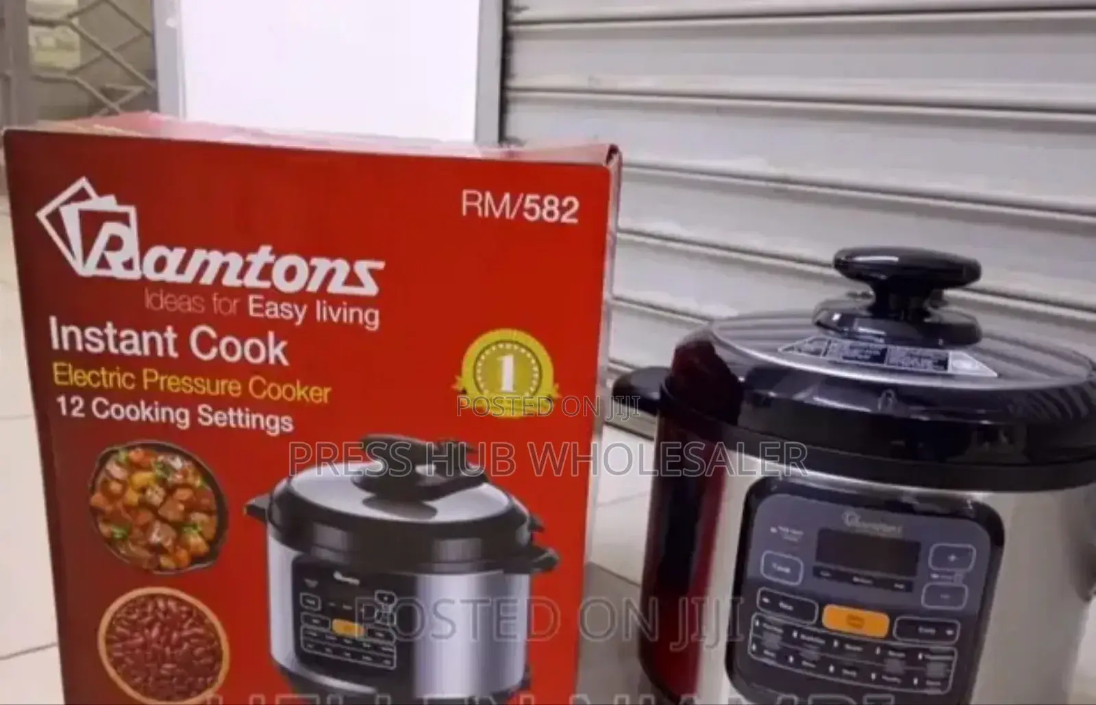 Ramtons Instant Cook Electric Pressure Cooker: 