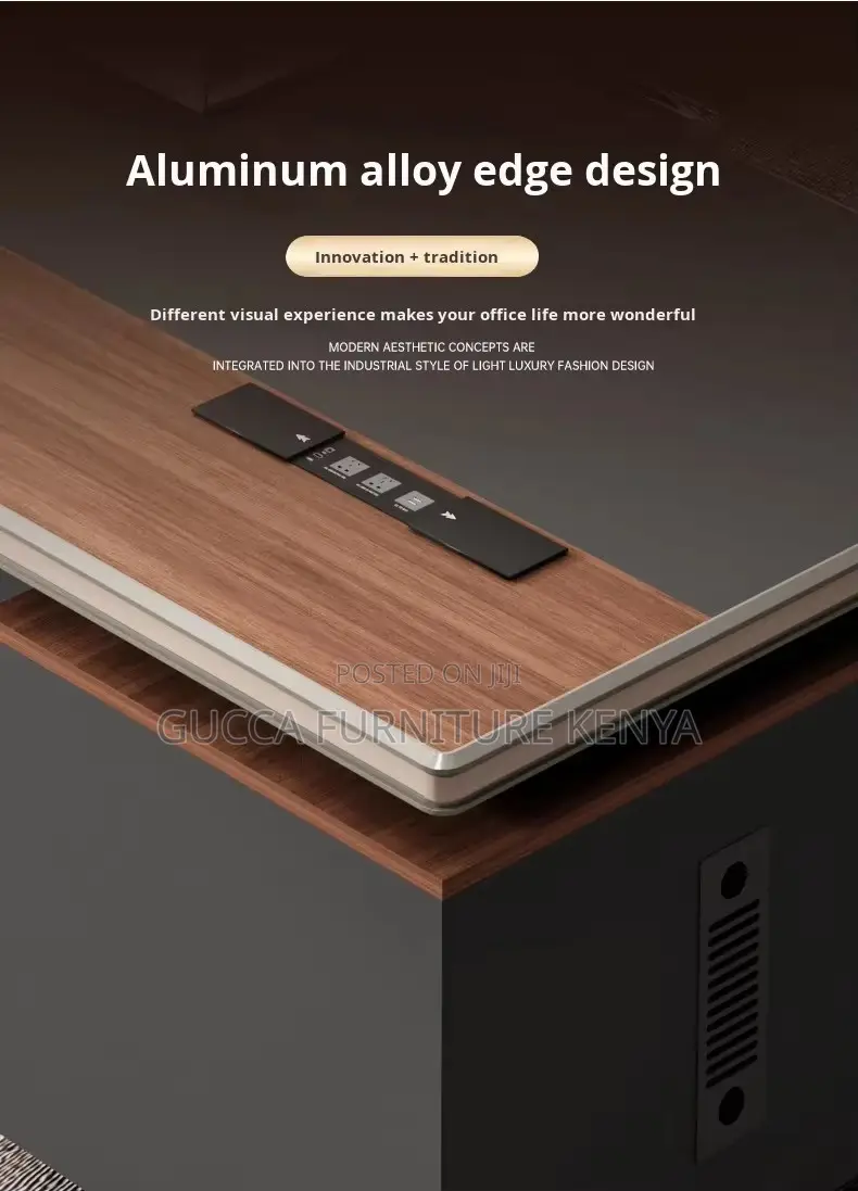 2 Meters Executive Director's L-shaped Desk